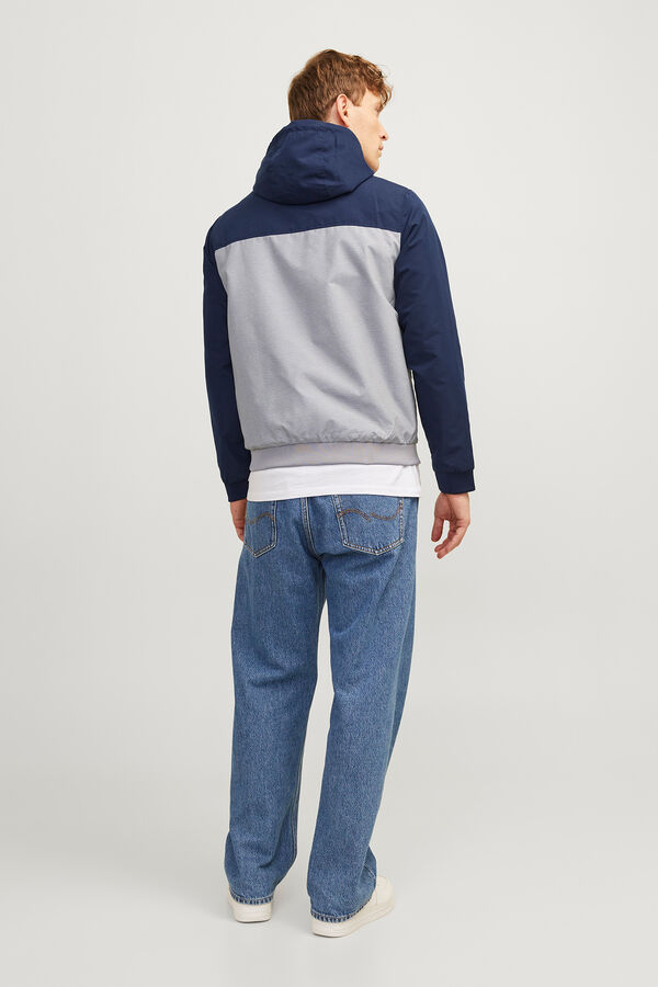 Jack & Jones Lightweight hooded jacket blue