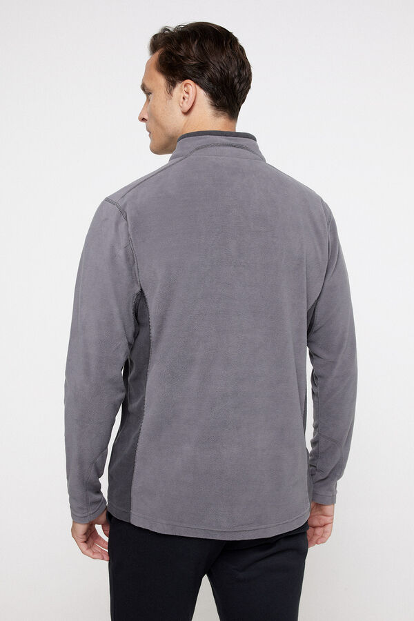 Columbia Forro polar con media cremallera Klamath Range™ II de Columbia para hombre gris