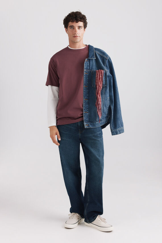 Camiseta básica logo Springfield