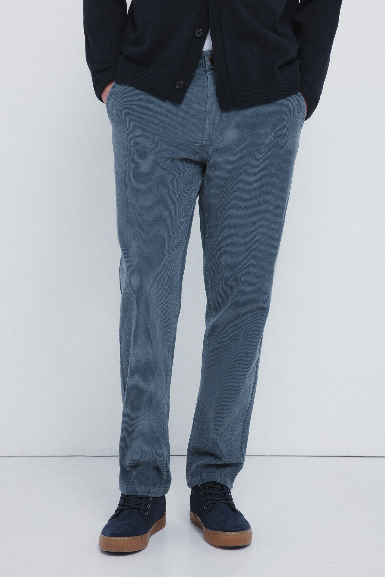 Springfield Pantal&oacute;n chino pana lavada comfort slim fit