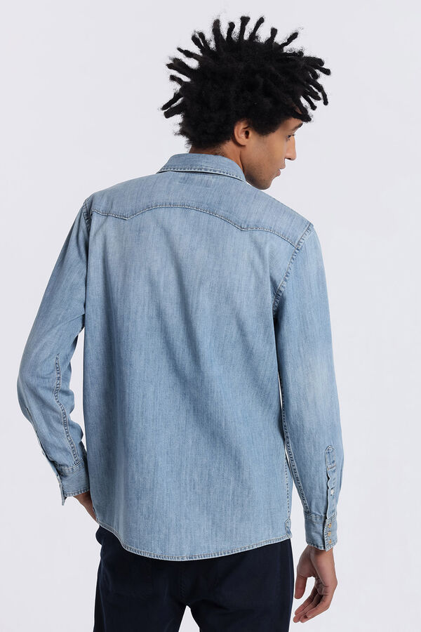 Lois Camisa Texana azul