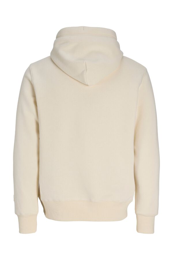 Jack & Jones Sweatshirt relaxed com capuz branco