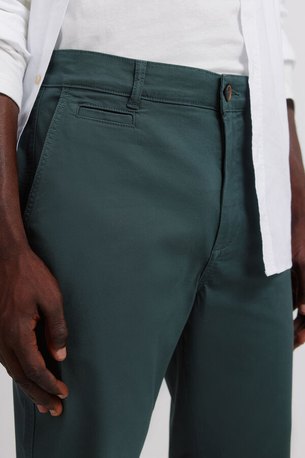 Springfield Cal&ccedil;as chino slim fit azul