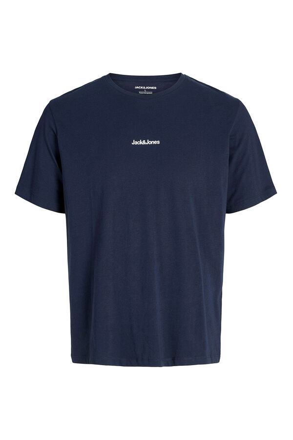 Jack & Jones T-shirt back print azul