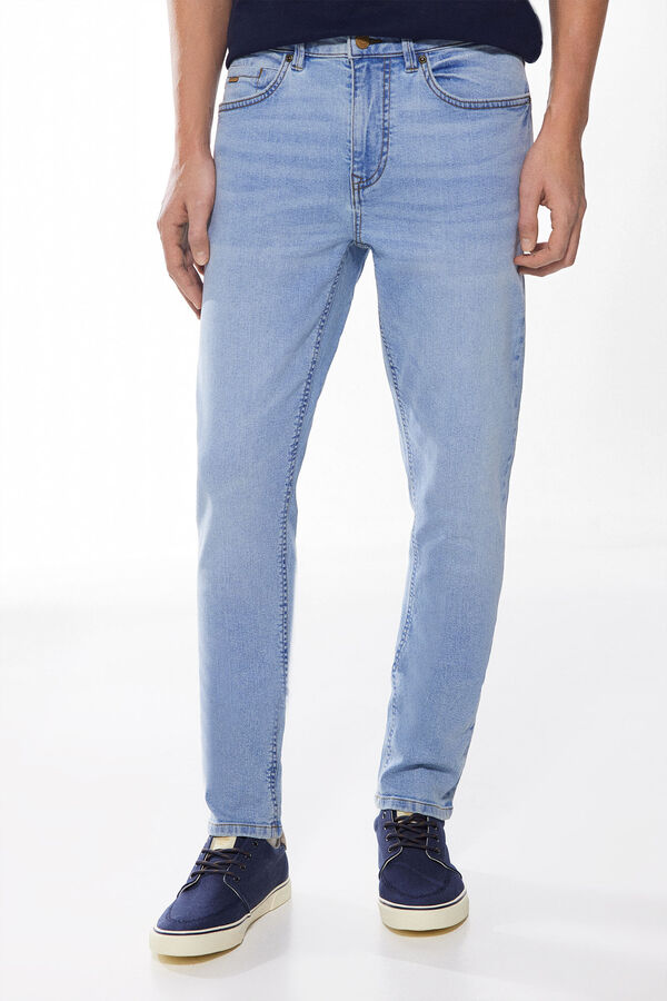 Springfield Jeans skinny lavado medio claro azul medio
