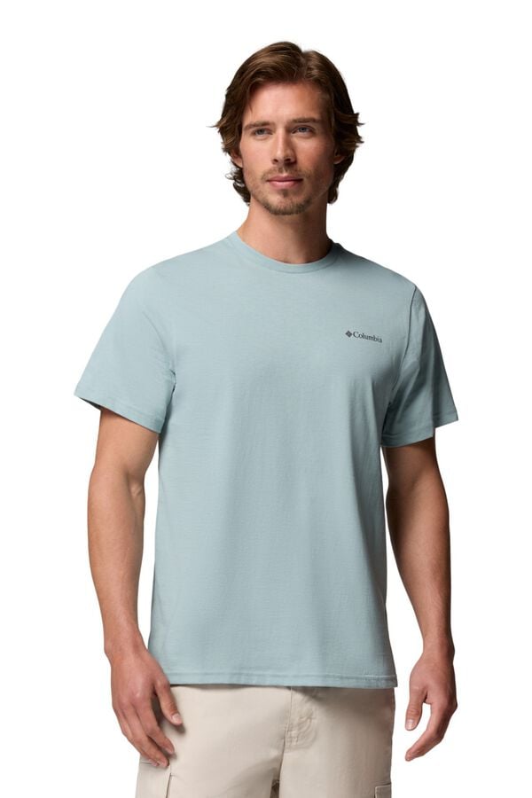 Columbia Camiseta b&aacute;sica azul
