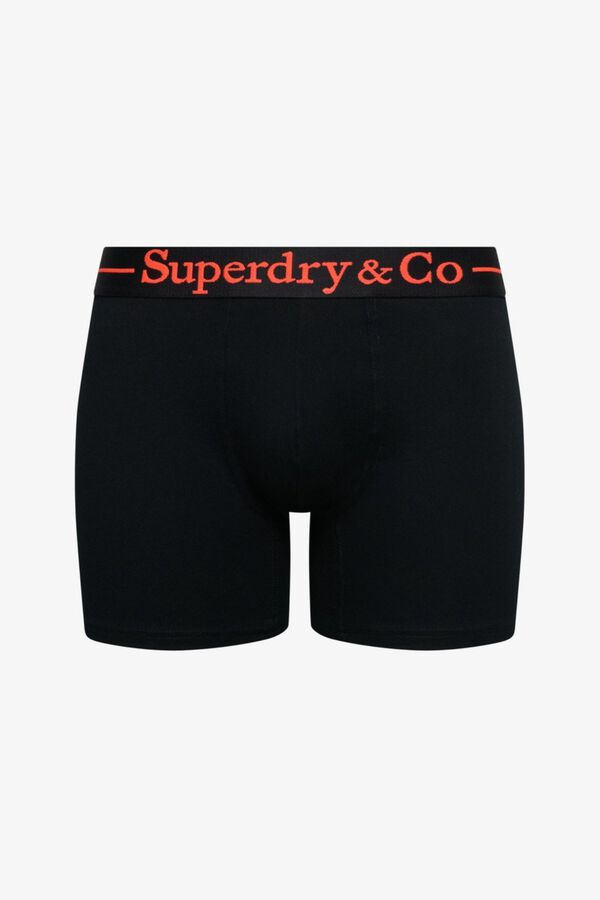 Superdry Boxer triplo pack branco