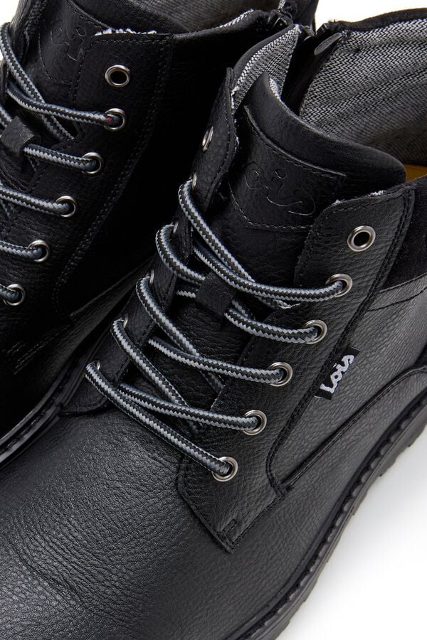 Lois Botas casuais com atacadores preto