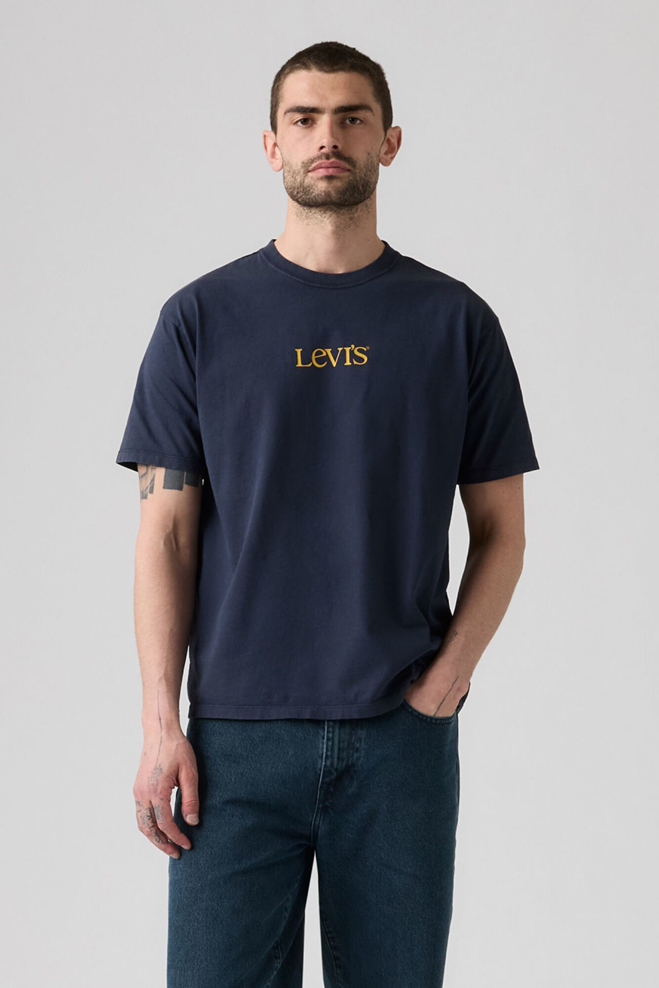 Levi's Camiseta logo manga corta