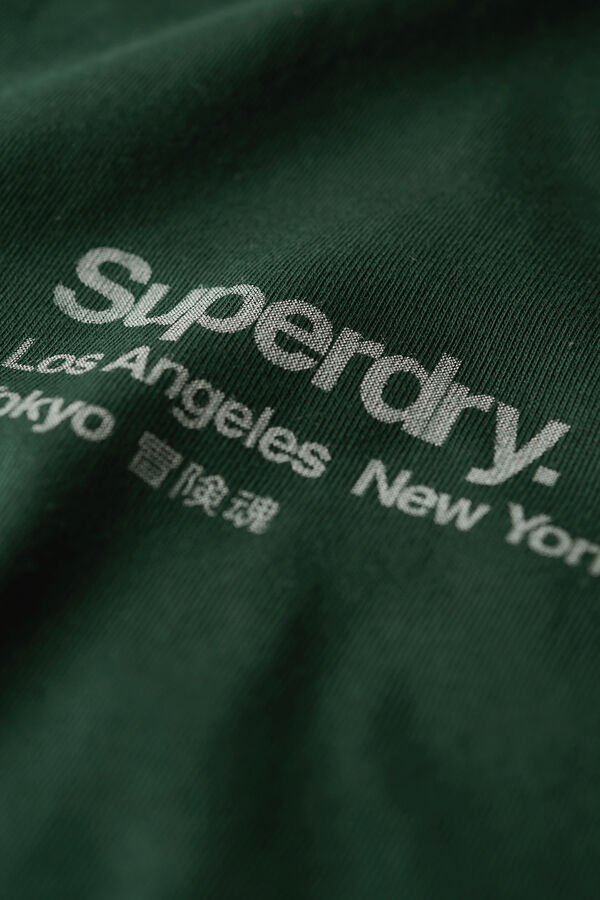 Superdry Camiseta Manga Corta verde