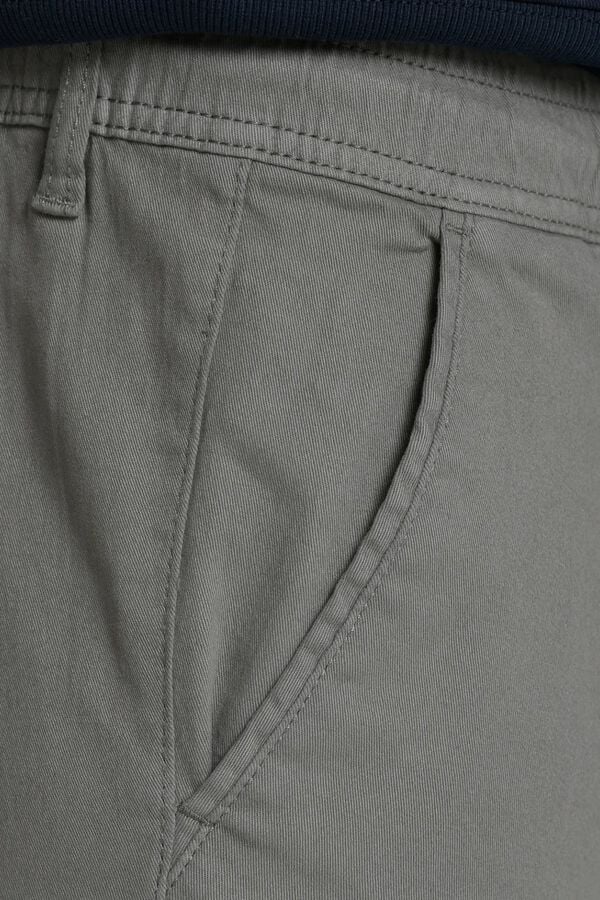 JVZ Cal&ccedil;a jogger cargo bege