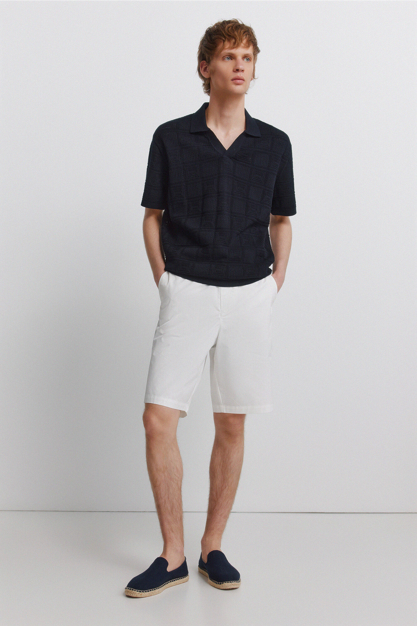 Springfield Bermuda algod&oacute;n relaxed fit