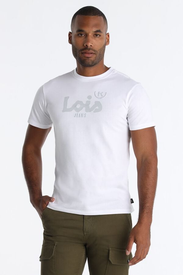 Lois T-shirt de manga curta branco