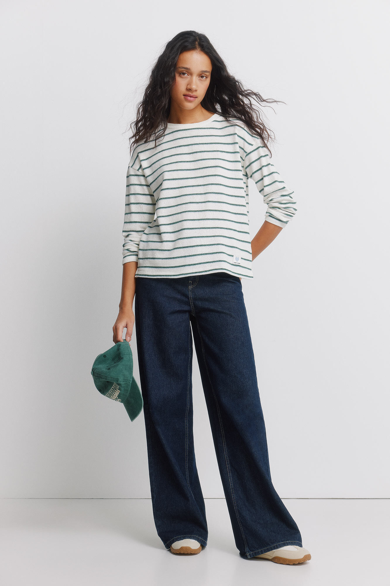 Springfield T-shirt de riscas