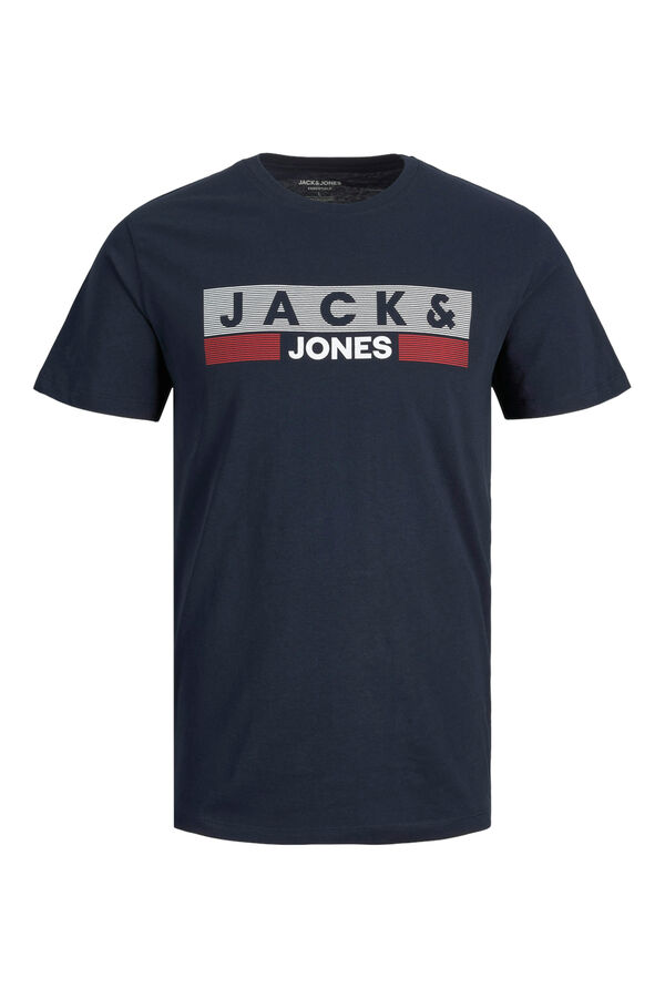 Jack & Jones PLUS Camiseta PLUS de corte regular azul