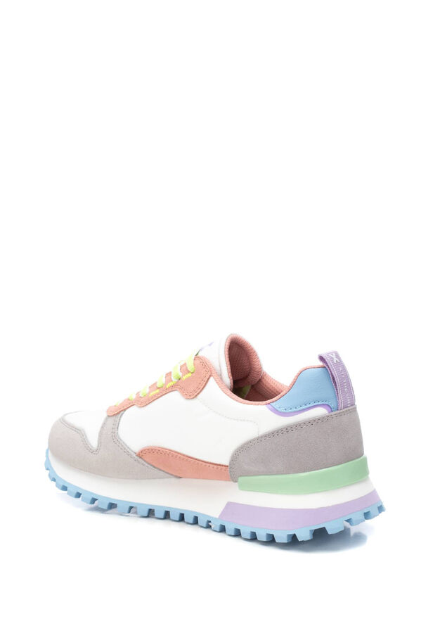 XTI sapatilha/chinelo feminino têxtil  branco