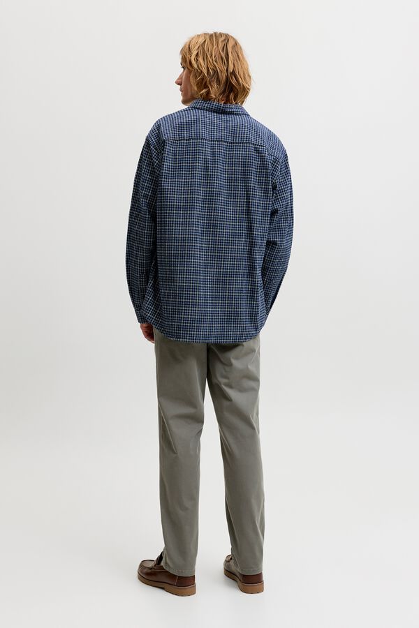 Jack & Jones Cal&ccedil;as chino regular cinzento