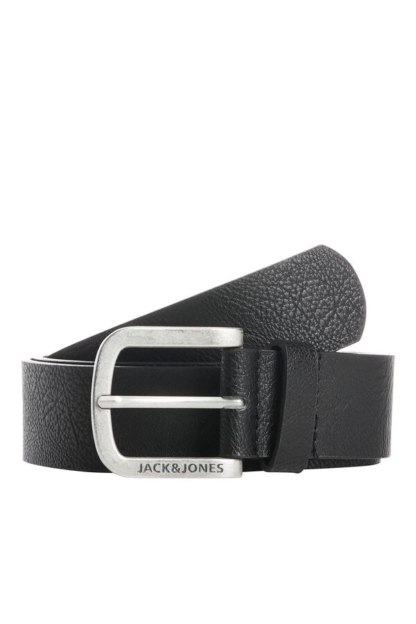 Jack & Jones Cinto 100% pele preto