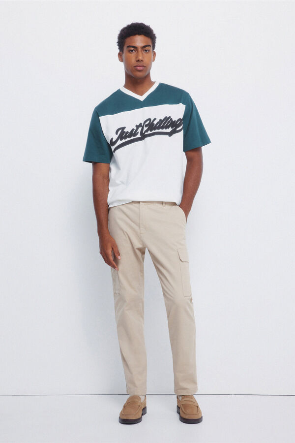 Springfield T-shirt arrepiante verde