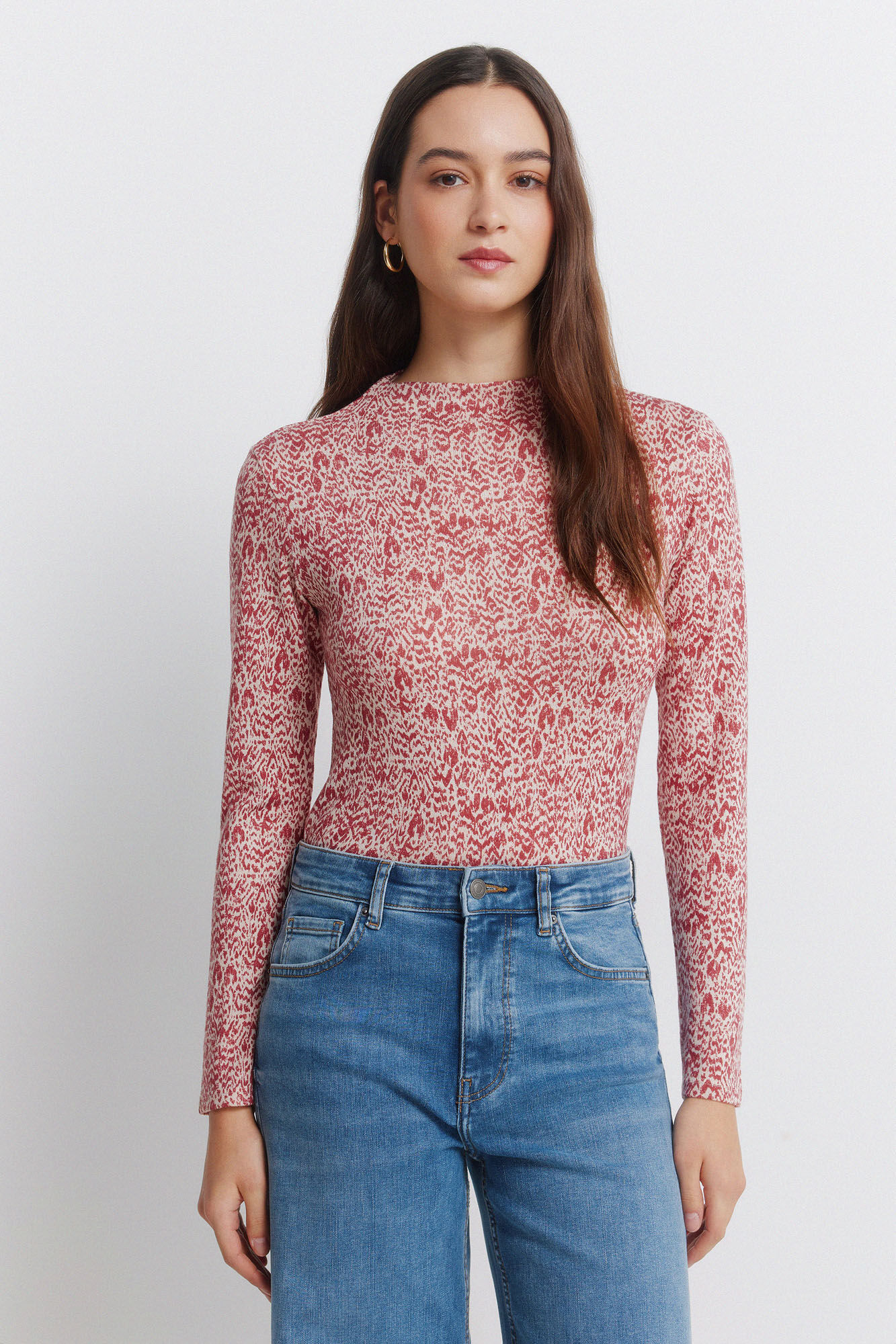 Springfield T-shirt com gola Perkins