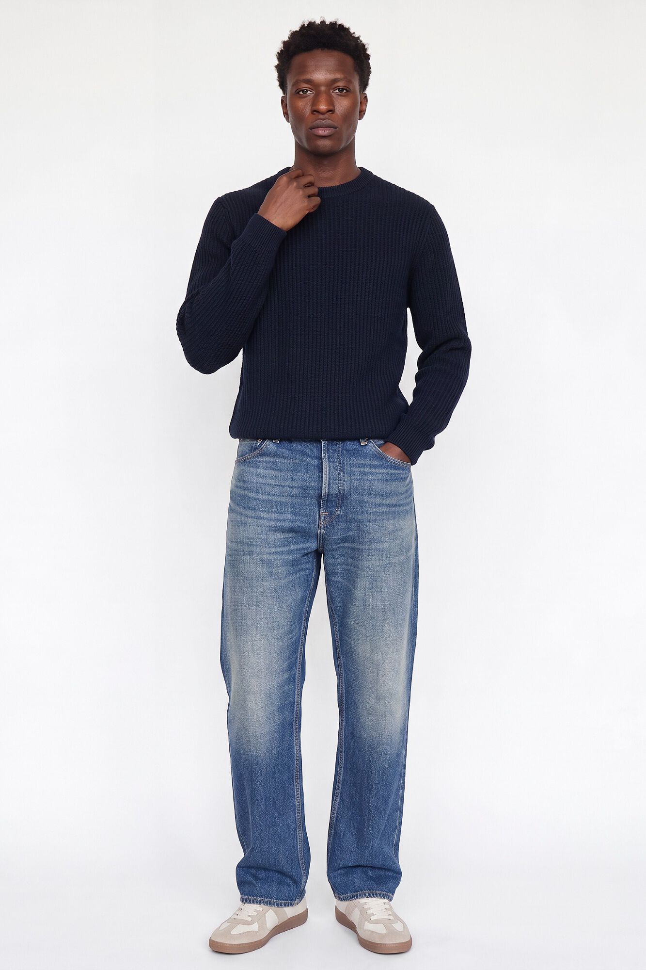 Jack & Jones Camisola relaxed gola redonda