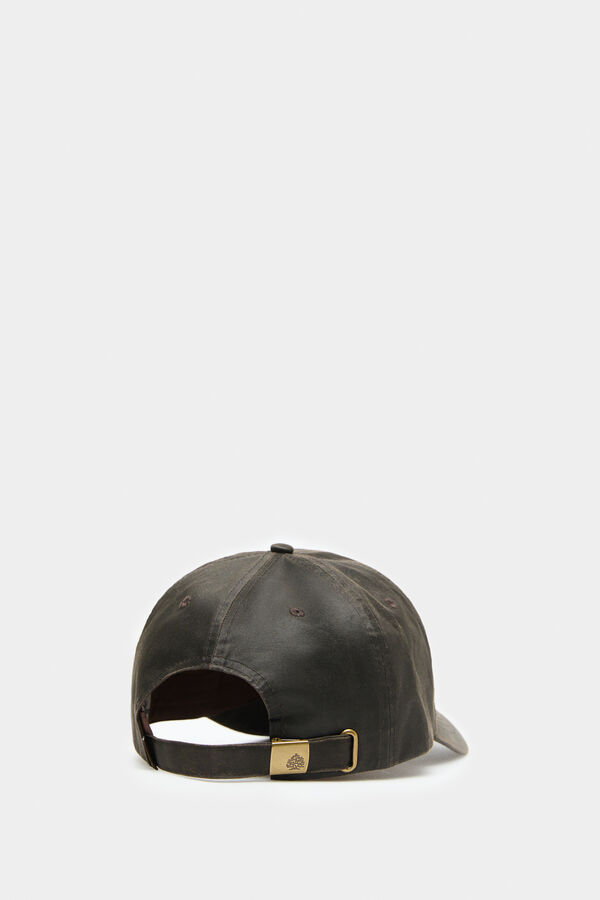 Springfield Gorra encerada marrón oscuro