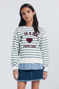 Springfield Kids Camisola Coração Feminino “Le Marais”