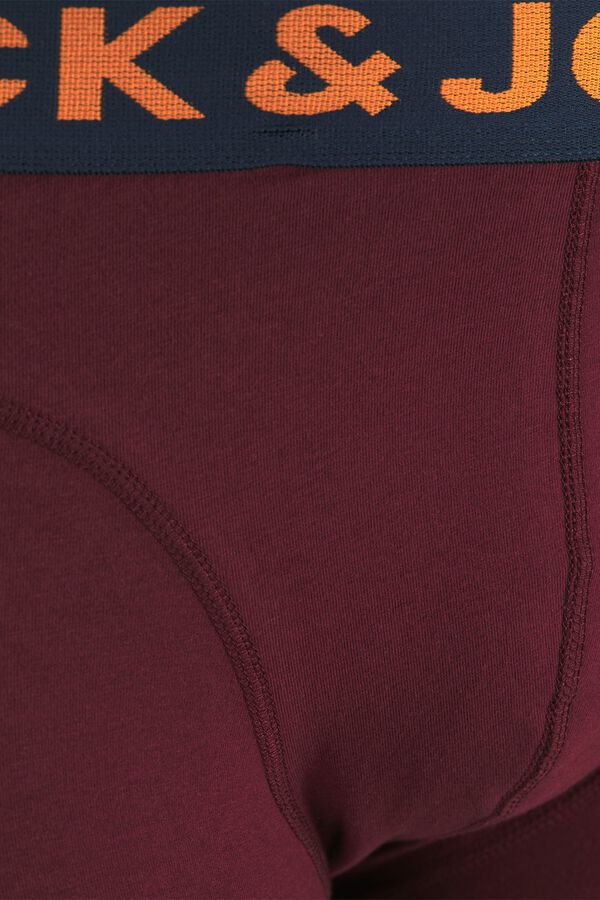 Jack & Jones PLUS Pack 3 boxers em algod&atilde;o rosa