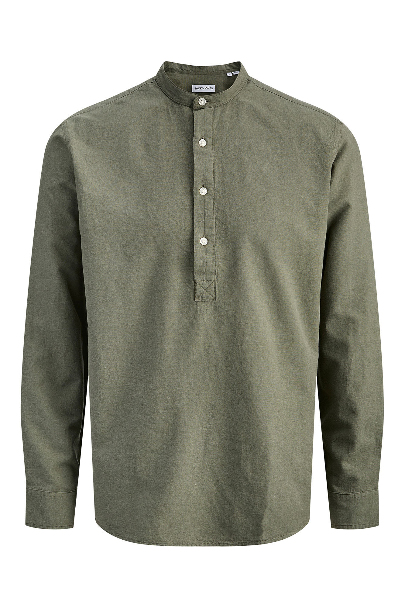 Jack & Jones Camisa popel&iacute;n cuello mao