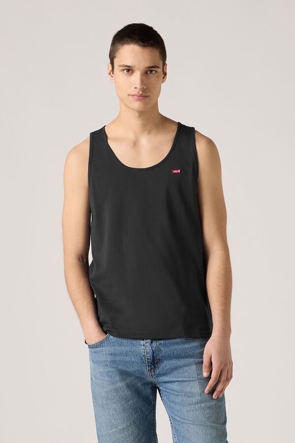 Levi's T-shirt de al&ccedil;as preto