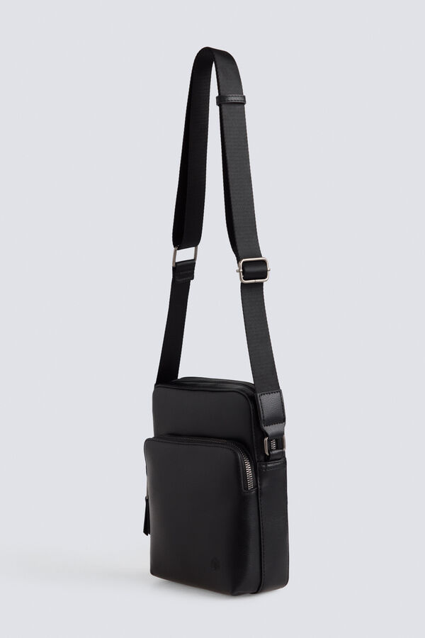 Springfield Mala tiracolo m&eacute;dia preta preto