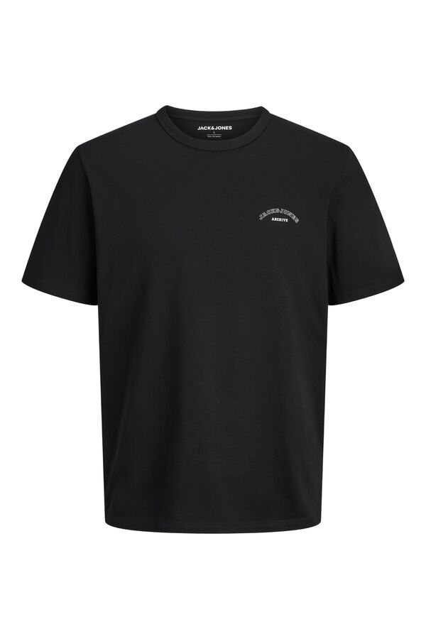 Jack & Jones PLUS Camiseta b&aacute;sica preto