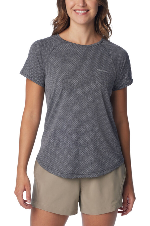 Columbia T-shirt t&eacute;cnica preto