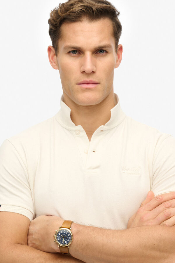 Superdry Vint Destroy Polo bege