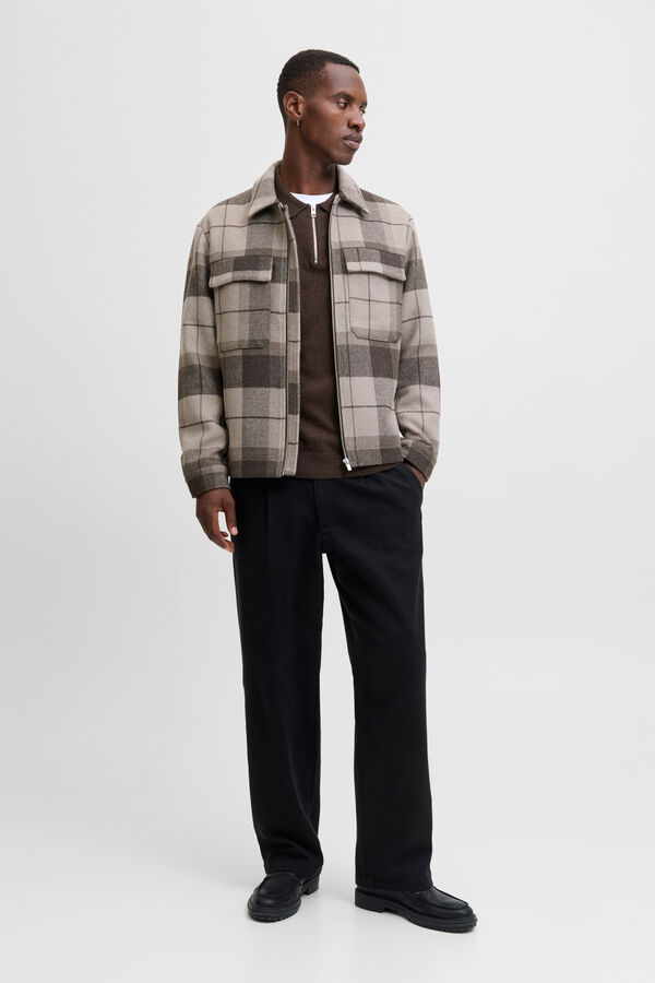 Jack & Jones Camisola de ajuste regular cinzento