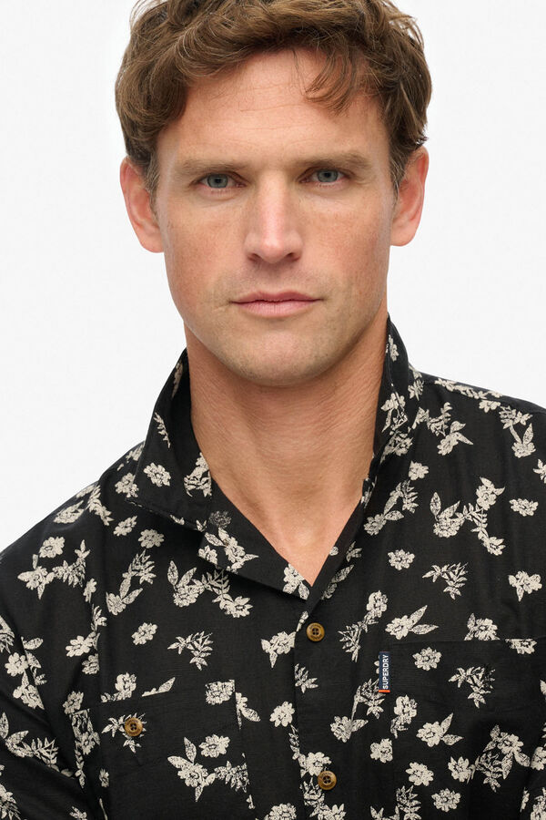 Superdry Short-sleeved shirt black