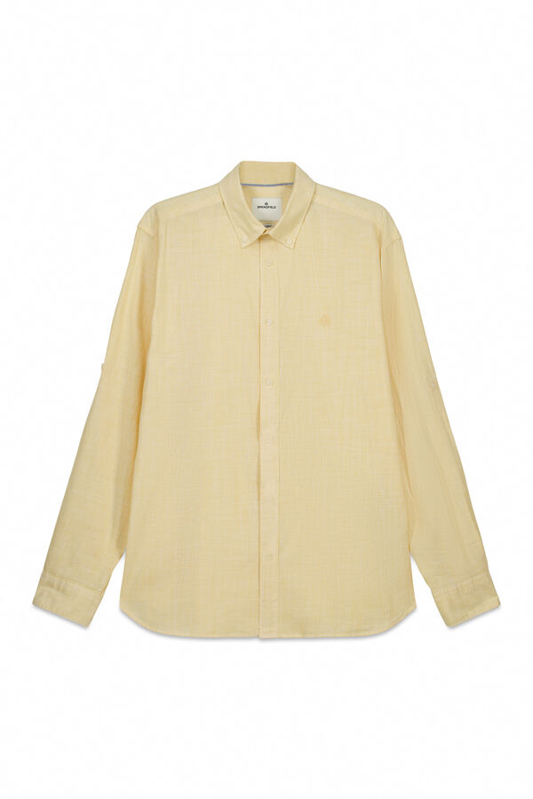 Springfield Lightweight micro striped shirt printed