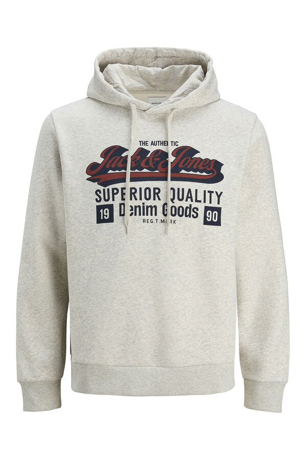 Jack & Jones Sweatshirt de regular fit branco