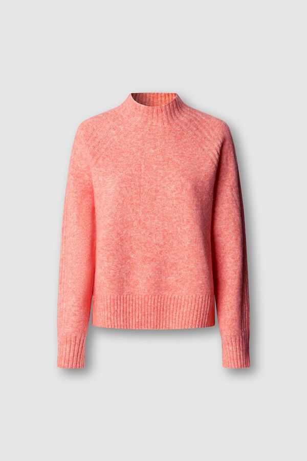Pepe Jeans Camisola de gola alta borgonha