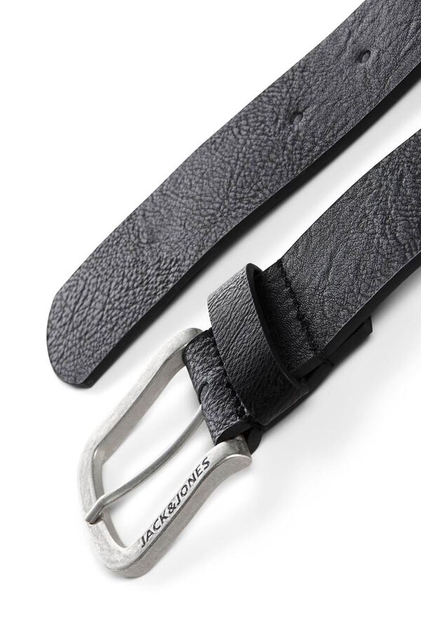 Jack & Jones Cinturon piel negro