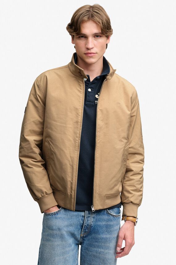 Chaqueta harrington acolchada