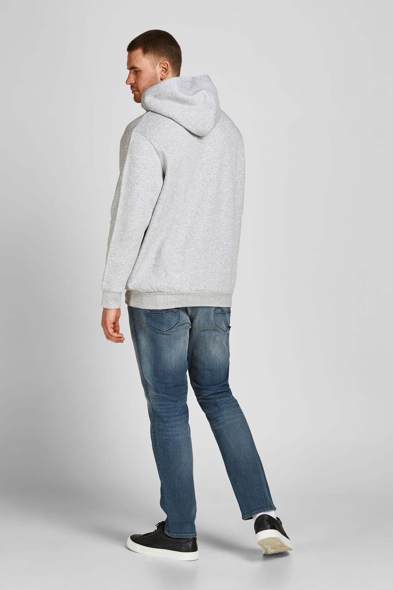 Jack & Jones PLUS Sudadera capucha print logo PLUS