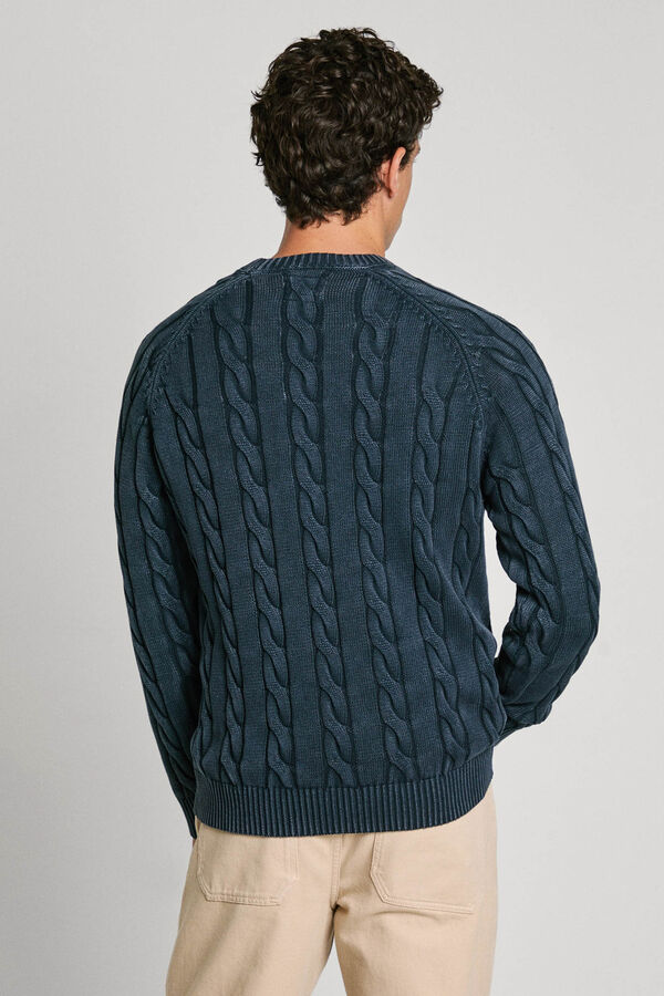 Pepe Jeans Jersey de cuello redondo azul