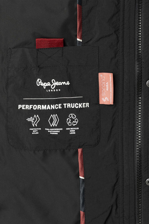 Pepe Jeans Casaco nylon  preto