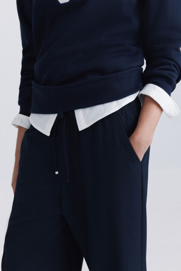 Springfield Cal&ccedil;a tailored jogger azul