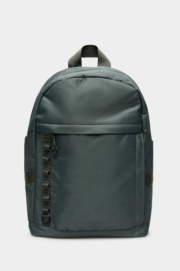 Springfield Casual green backpack ecru