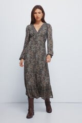 Springfield Vestido midi cenefas paisley verde