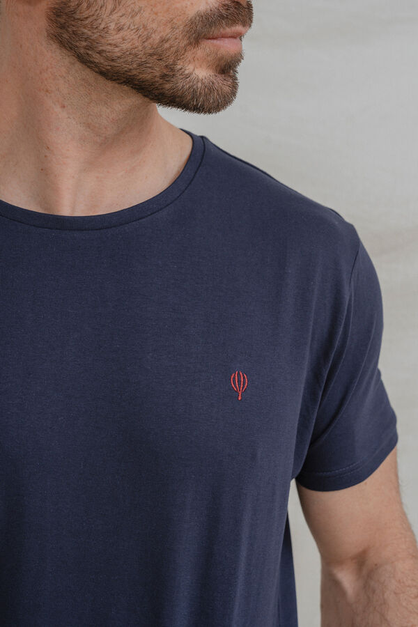 Celopman T-shirt b&aacute;sica azul