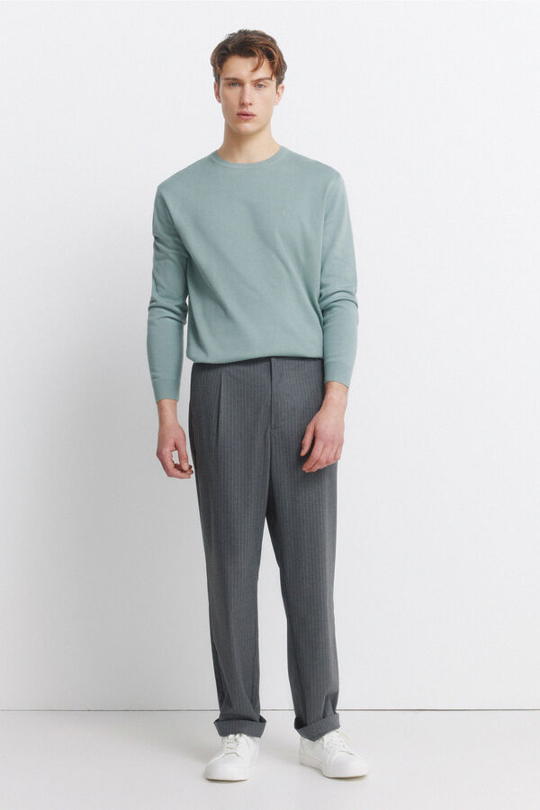 Springfield Camisola b&aacute;sica logo Springfield azul