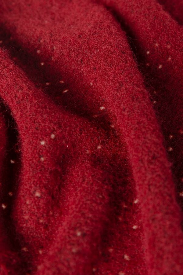 Systemaction Len&ccedil;o de malha ajurada vermelho